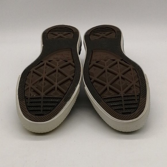 Converse Womens Sneaker Gray Lace Up Front Cap Toe Cushioned Flat Heel Sz 6 M - Picture 4 of 10